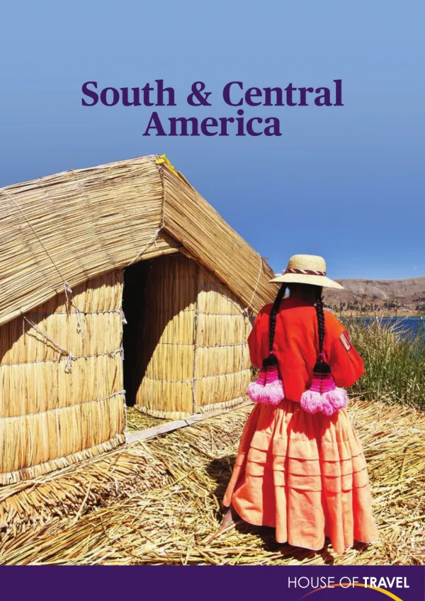 House of travel - South and Central America Brochure 2017