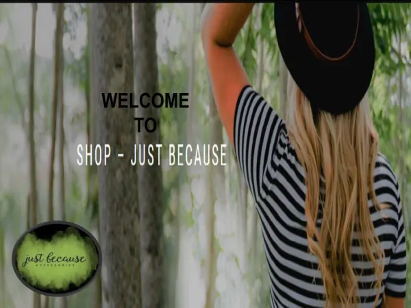 Just Because - Women's Fashion Jewelry Online, Online Plants Shopping