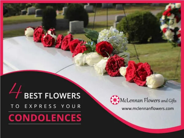 4 Recommended Sympathy Flowers
