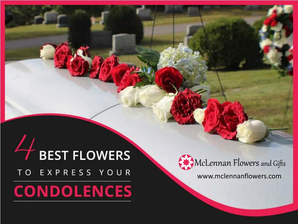 4 best flowers to express your condolences