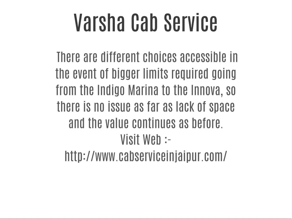 varsha cab service varsha cab service