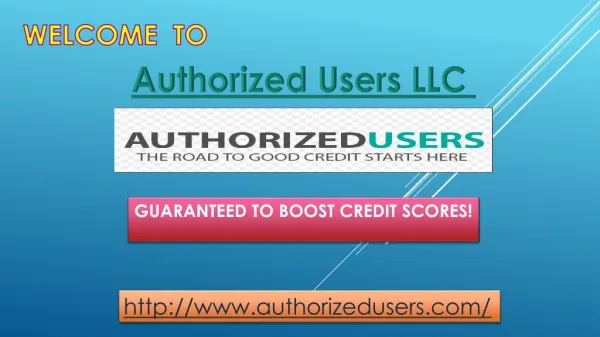 How Does an Authorized User Account Work?