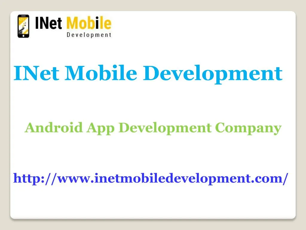 inet mobile development