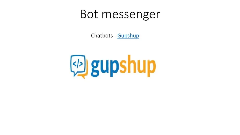 bot messenger