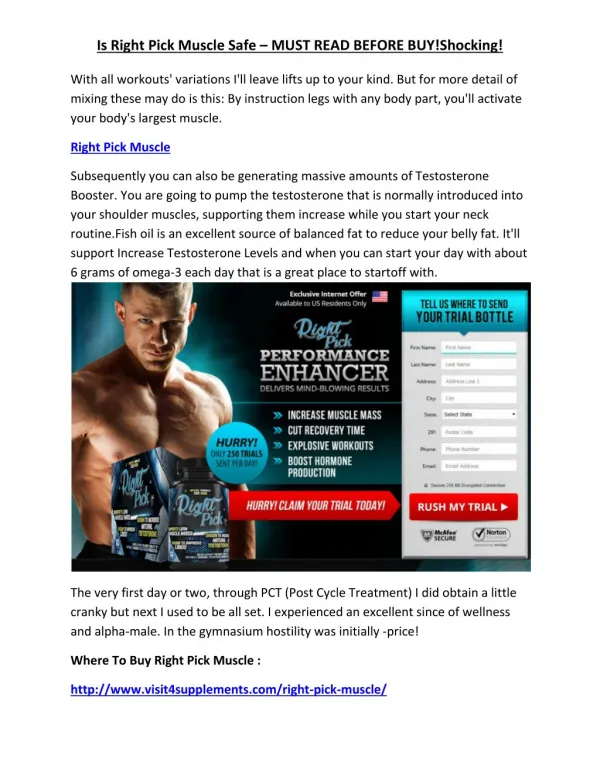 http://www.visit4supplements.com/right-pick-muscle/