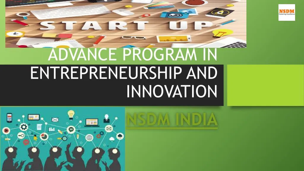 advance program in entrepreneurship and innovation