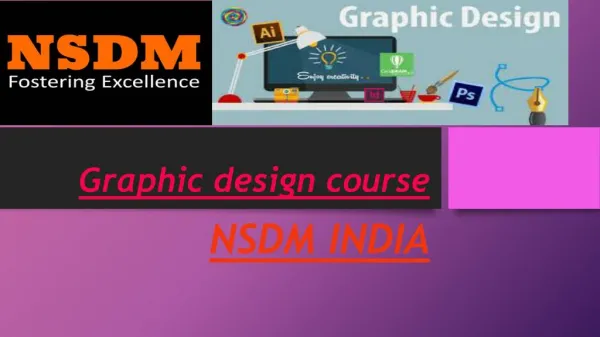 GRAPHIC DESIGN COURSE BY NSDM INDIA IN PUNE CITY