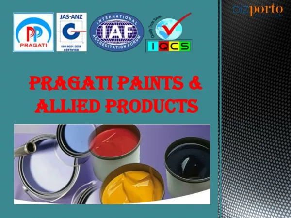 Water Based Lacquer Manufacturer & Supplier In Pune | Pragati Paint & Allied Product