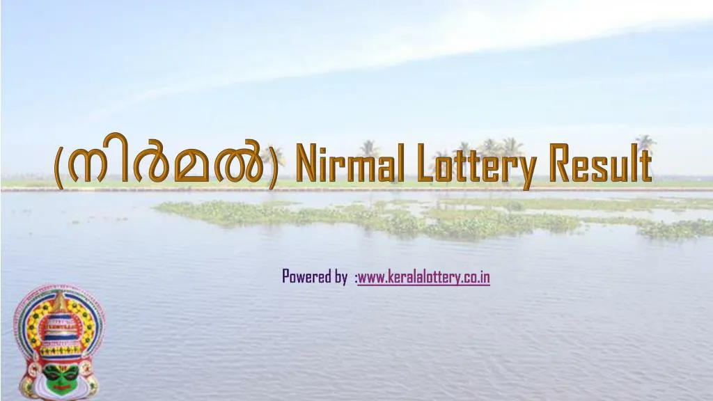 nirmal lottery result