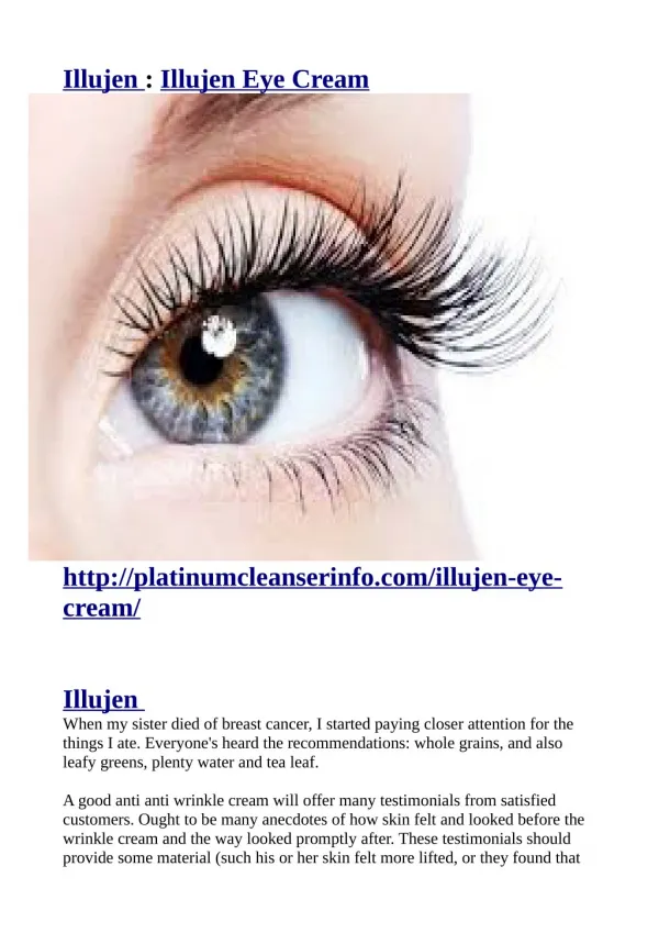 http://platinumcleanserinfo.com/illujen-eye-cream/