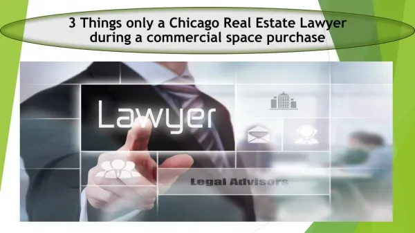 Chicago Real Estate Lawyer - Get The Best Local Legal Advice