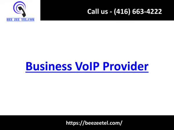 Business VoIP Provider - Beezeetel