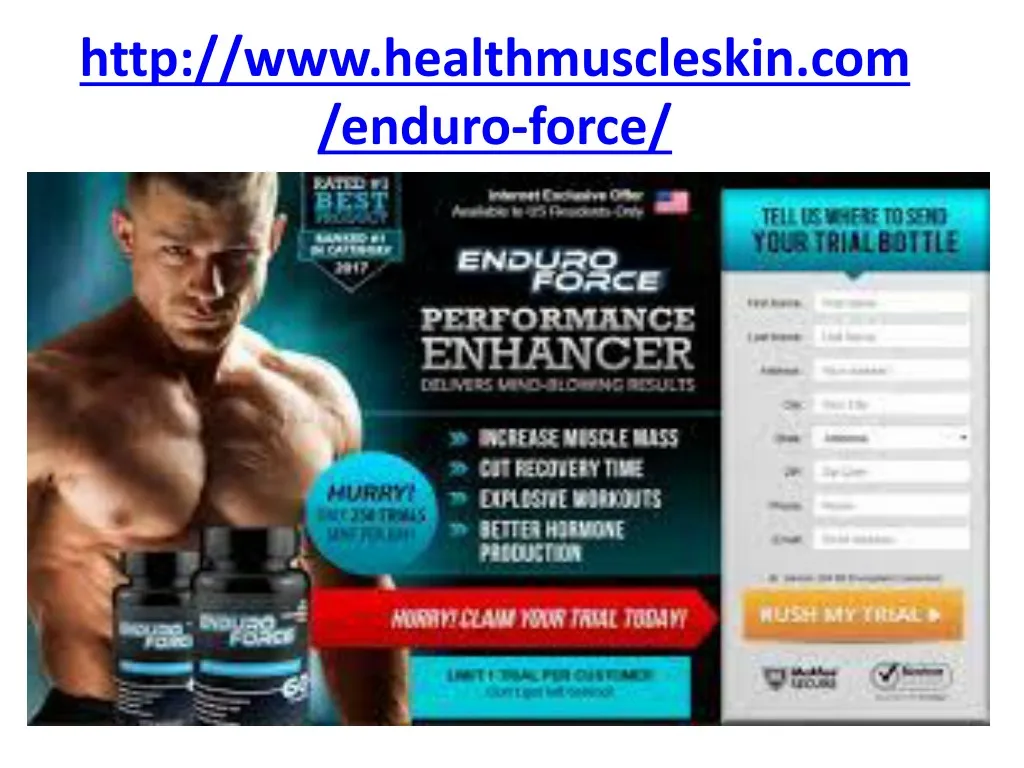 http www healthmuscleskin com enduro force