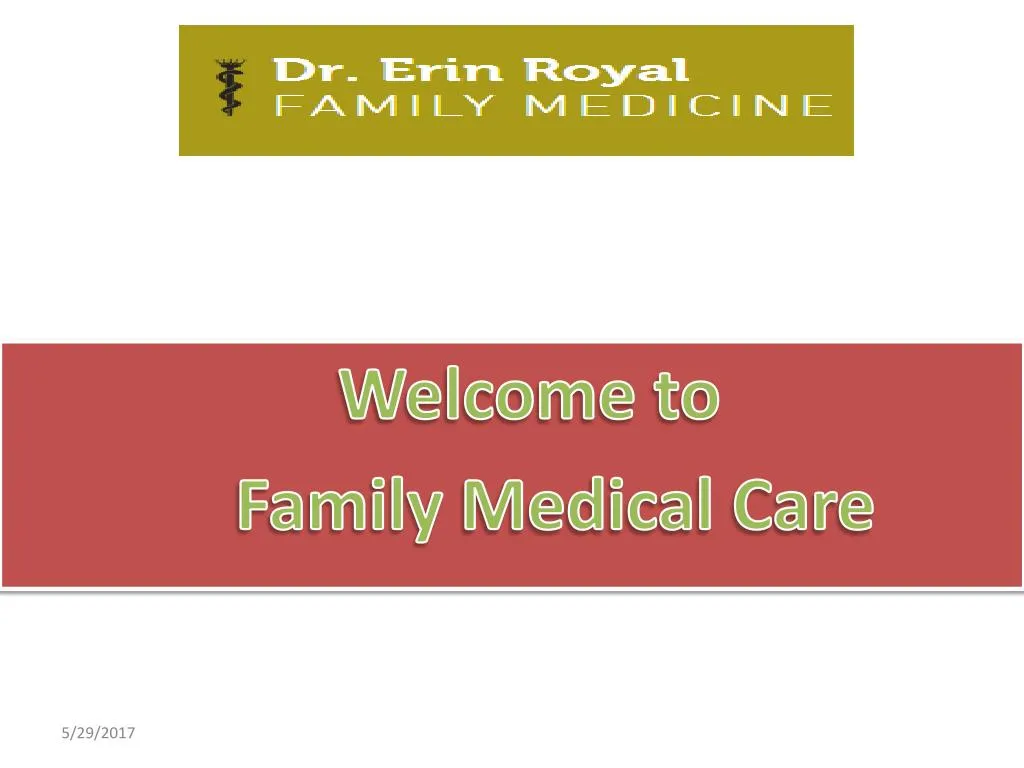 welcome to family medical care