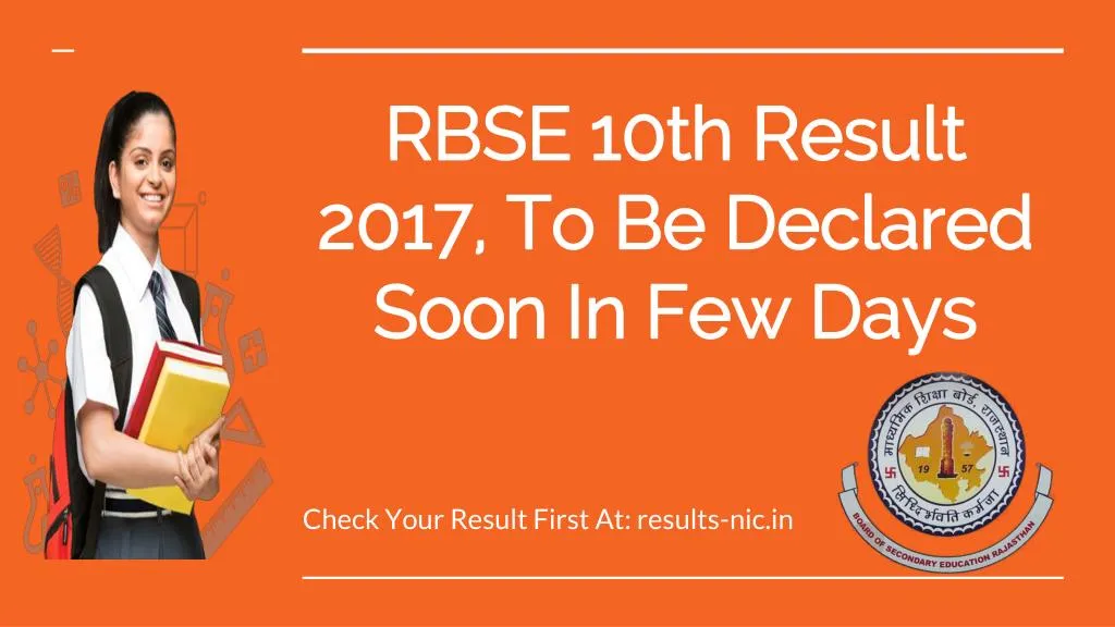 rbse 10th result 2017 to be declared soon in few days