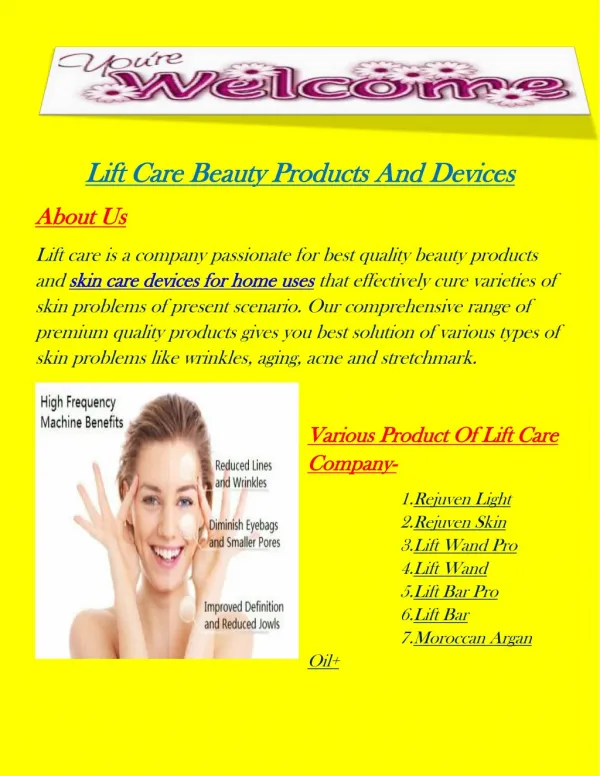 Grab Best Quality And Effective Skin Care Devices For Home Uses.