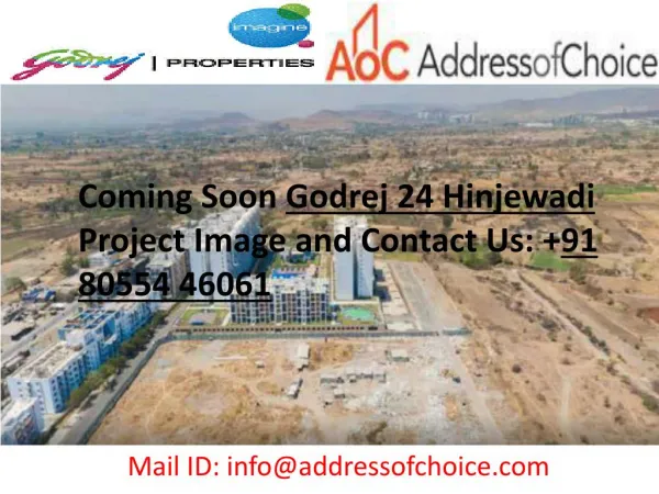 Godrej 24 Hinjewadi Pune Residential Project