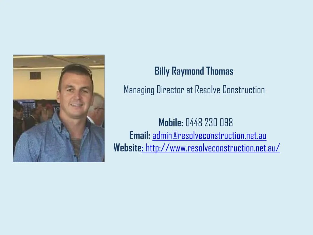 billy raymond thomas