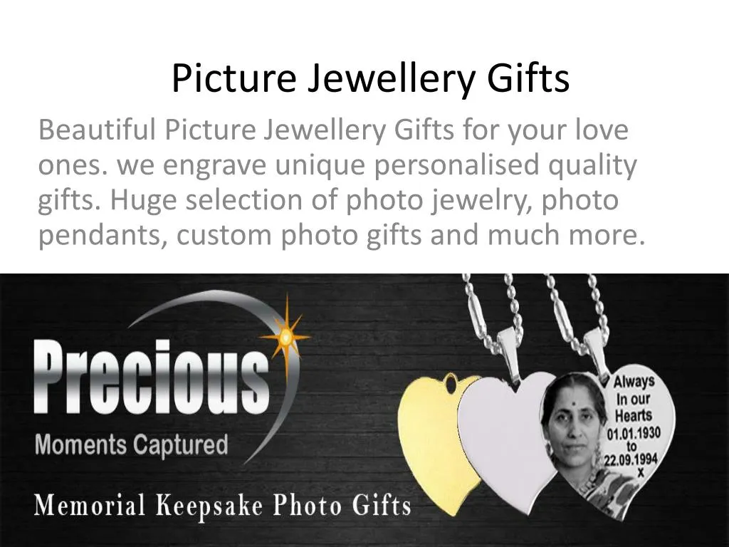 picture jewellery gifts