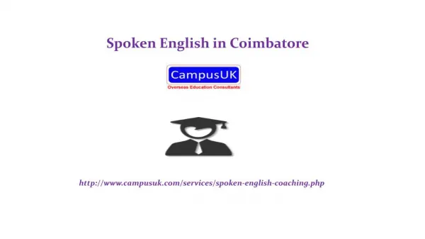 Spoken English in Coimbatore