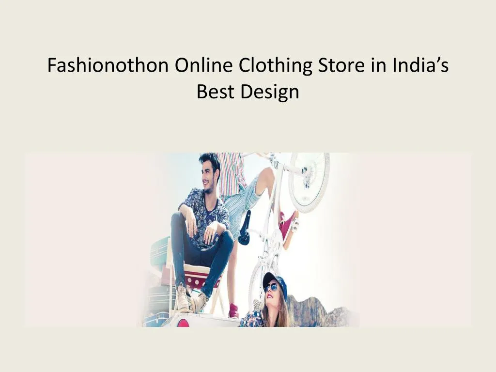 fashionothon online clothing store in india s best design