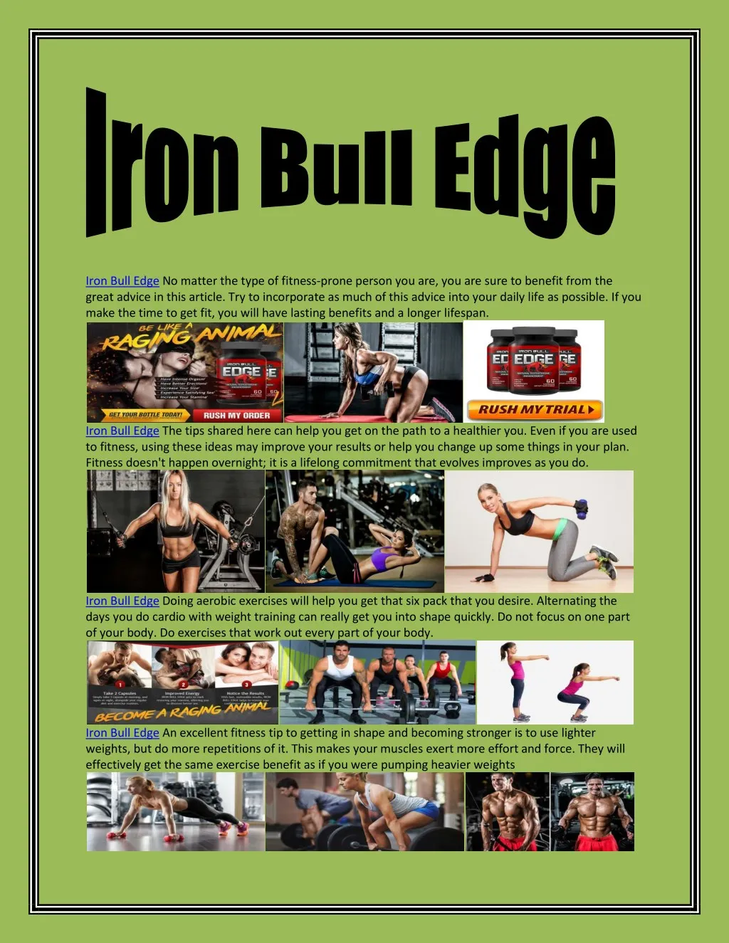 iron bull edge no matter the type of fitness