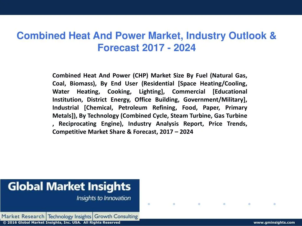 combined heat and power market industry outlook