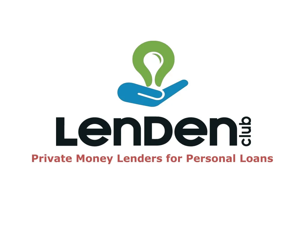 private money lenders for personal loans