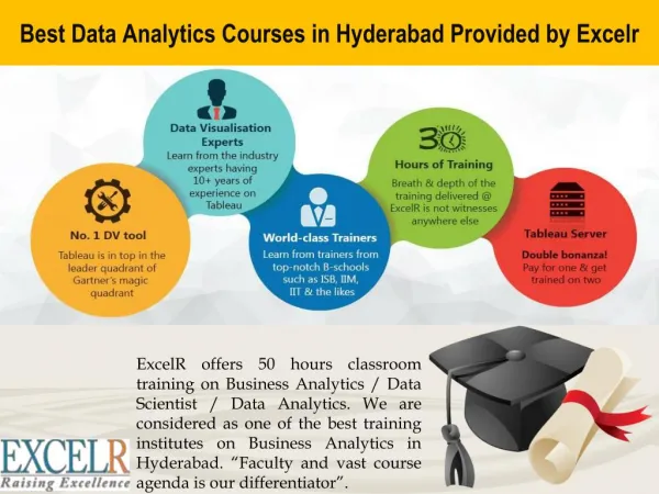 Best Data Analytics Courses in Hyderabad Provided by Excelr