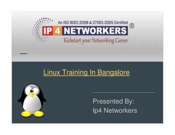 Linux Training Institute In Bangalore