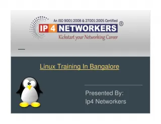 Linux Training Institute In Bangalore - slide 1