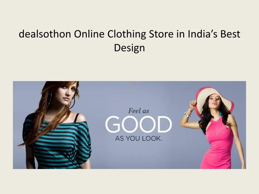 dealsothon online clothing store in india s best design