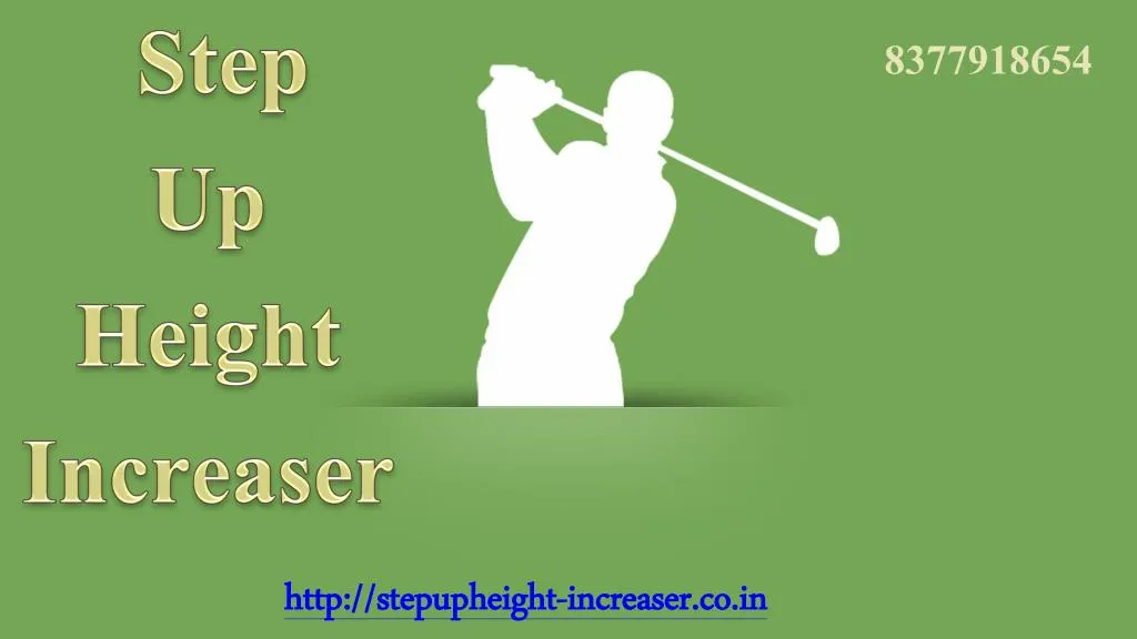 step up height increaser