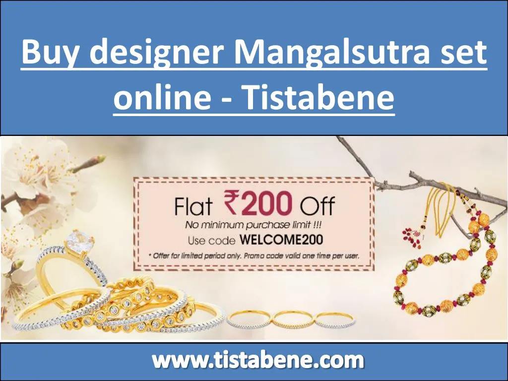 buy designer mangalsutra set online tistabene