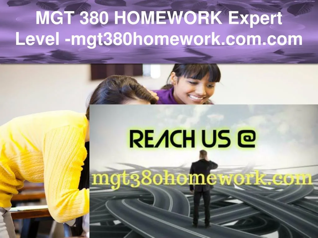 mgt 380 homework expert level mgt380homework