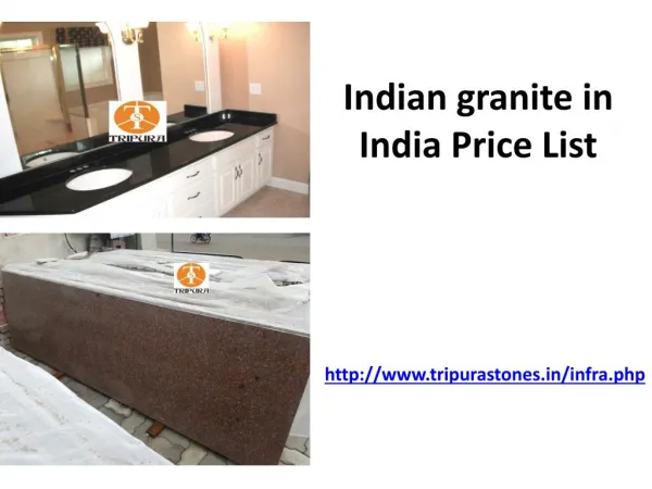 Indian granite in India Price List