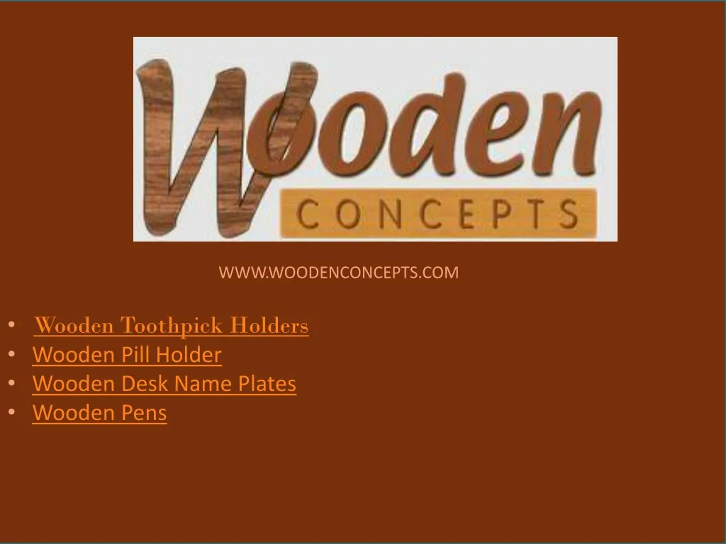 www woodenconcepts com