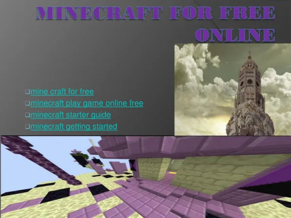 Play Minecraft Game Online