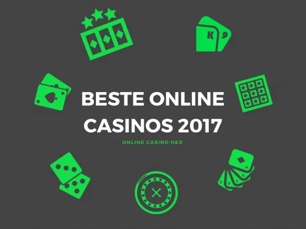 Liste der besten Online Casinos 2017