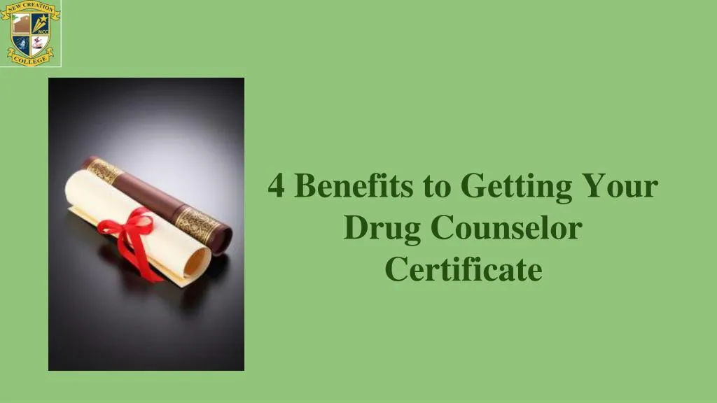 4 benefits to getting your drug counselor