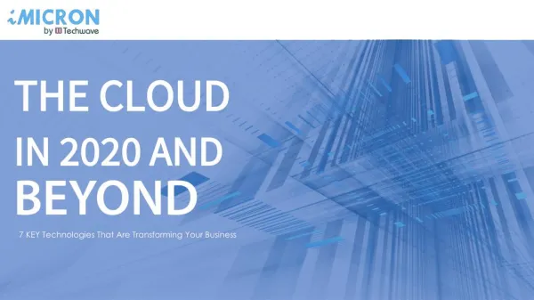 Future of Cloud Computing, Cloud Computing Market trends - iMicron