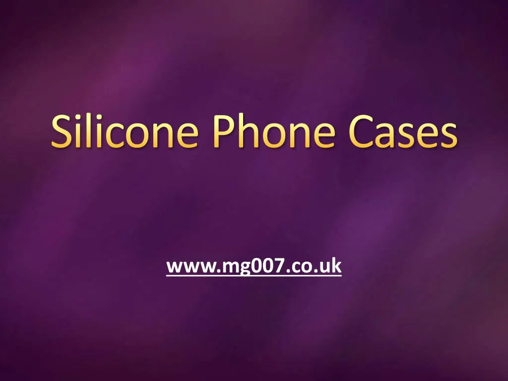 silicone phone cases