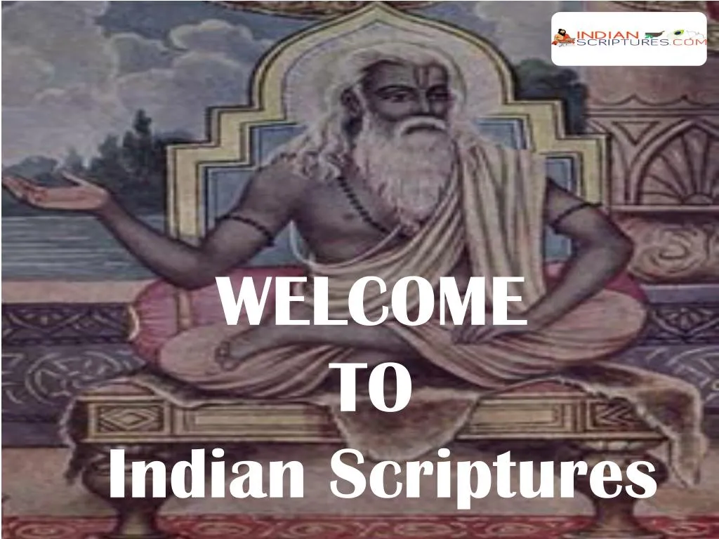 welcome to indian scriptures