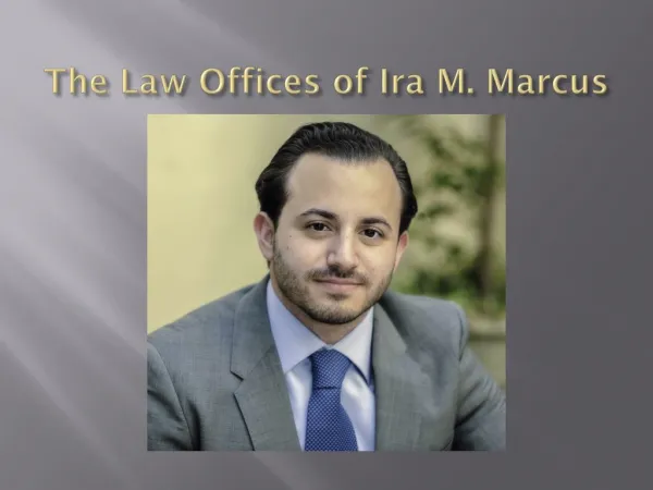 The Law Offices of Ira M. Marcus