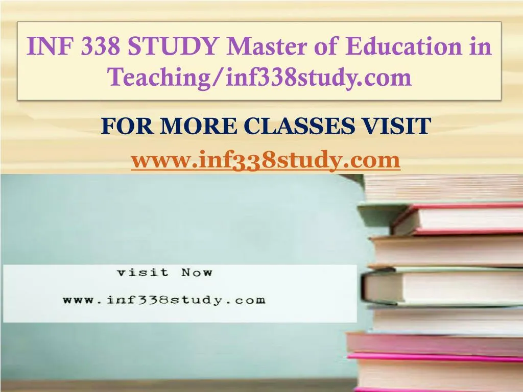 inf 338 study master of education in teaching inf338study com