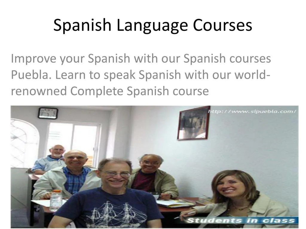 spanish language courses