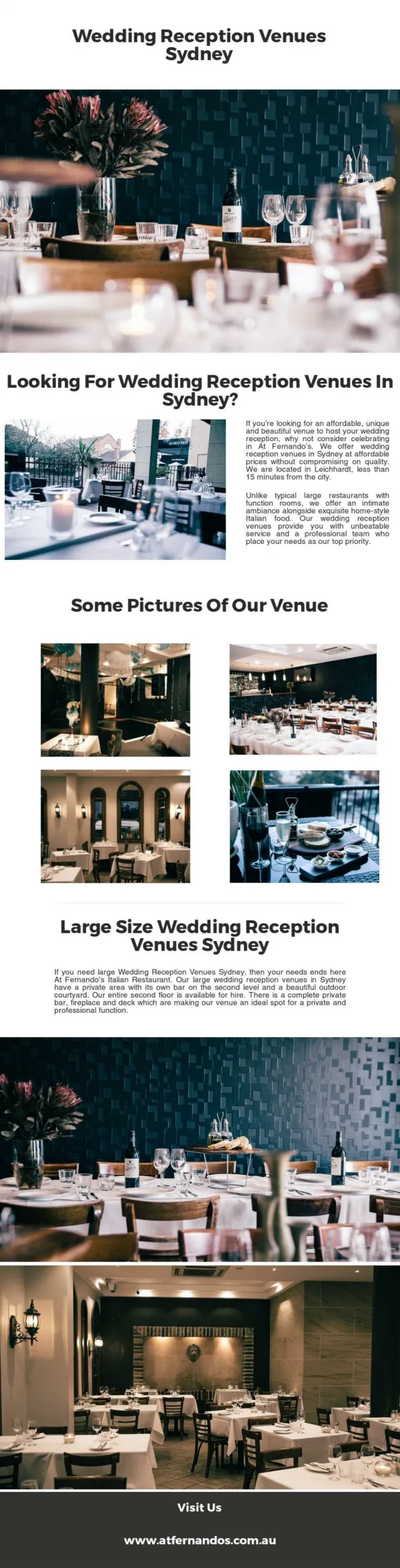 Searching For Wedding Reception Venues Sydney?