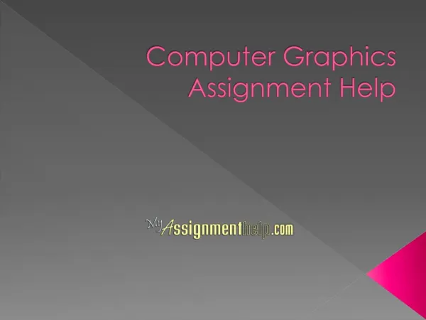 Computer Graphics Assignment Help