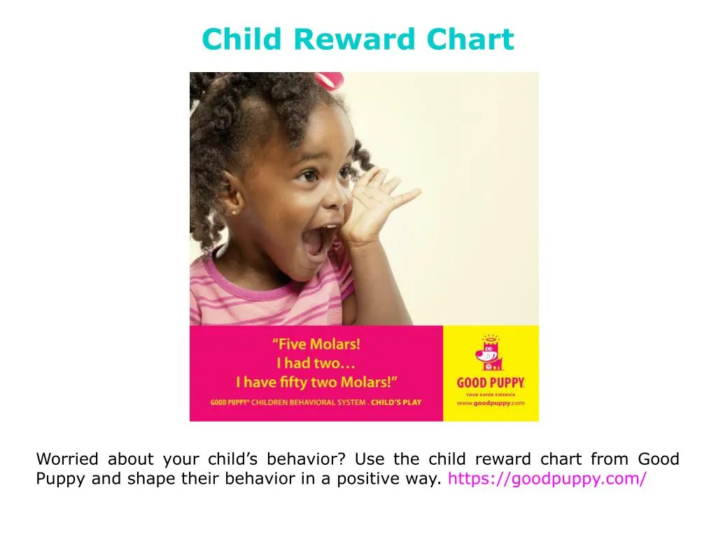 child reward chart