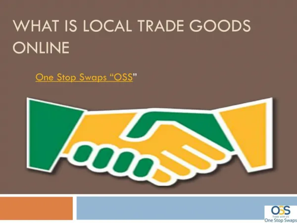 What is Local Trade Items Online